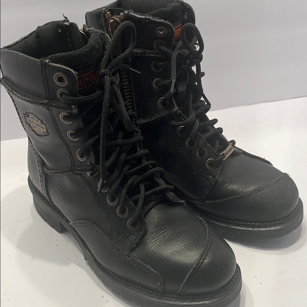 Harley-Davidson women’s Black Leather Boots